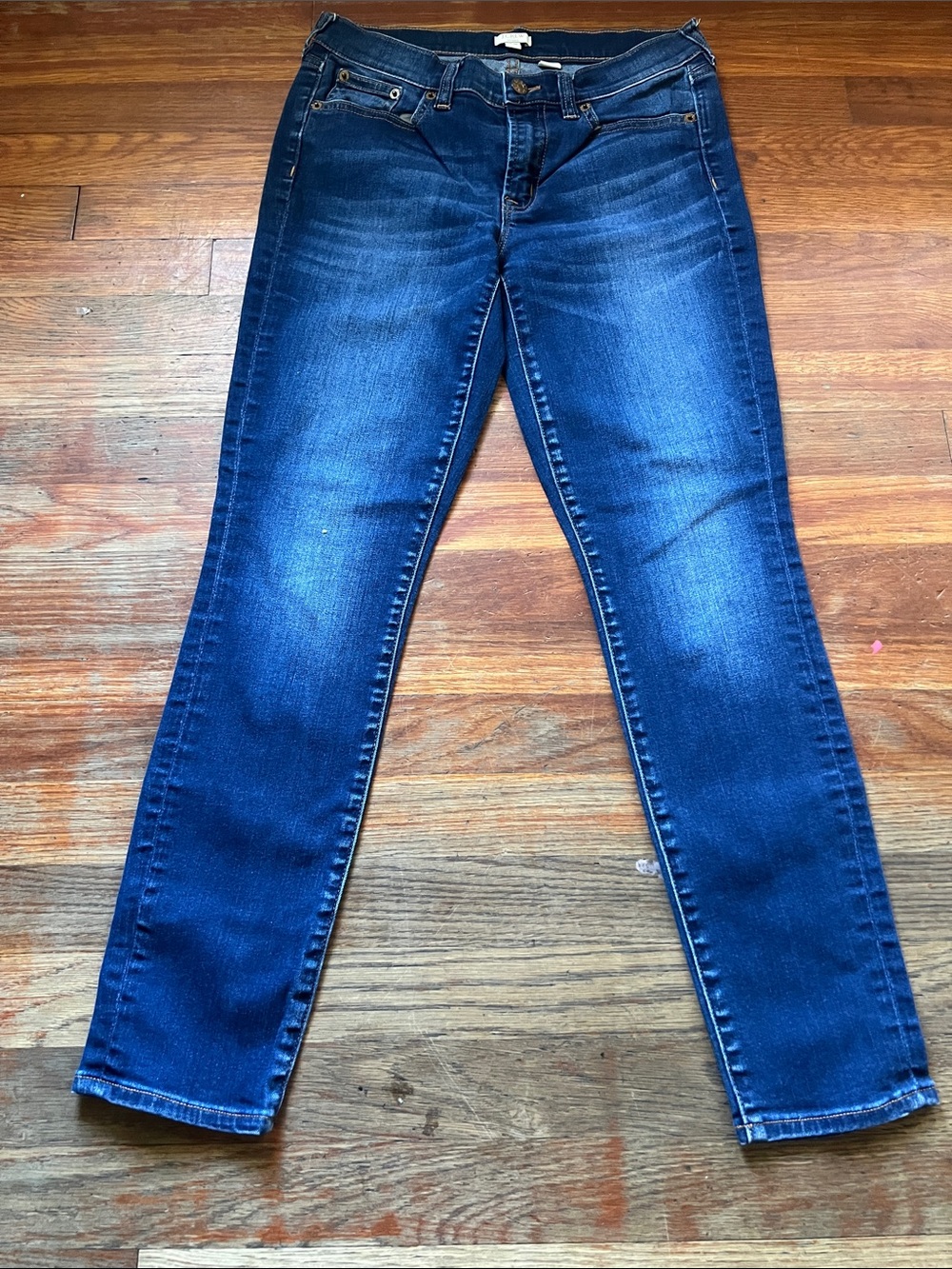 J. Crew Women's Dark Blue Skinny Jeans